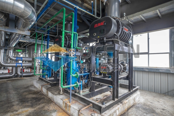 PLC Kontrollü Buhar Isıtmalı Solvent Çıkarma Soya Yağı Çıkarma Tesisi