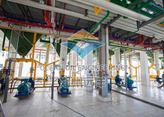 DCS Kontrol Sistemli Elektrikli Kızgın Yağ Ön İşlem Makinesi Yüksek Otomasyon