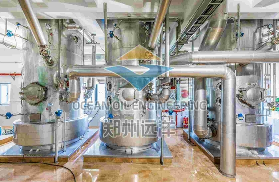 Soya Yağı İşleme için 500TPD PLC Yemeklik Yağ Rafineri Ekipmanları ISO9001
