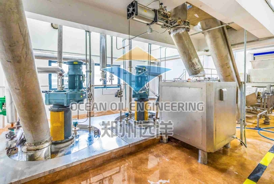 50HZ 3P Yenilebilir Yağlı Tohum Ekstraksiyon Ekipmanları Paslanmaz Çelik PLC Kontrolü 150KW