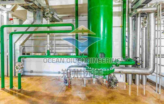 PLC Kontrol Sistemli Paslanmaz Çelik Yağlı Tohum Pres Tesisi 380V 1500ton