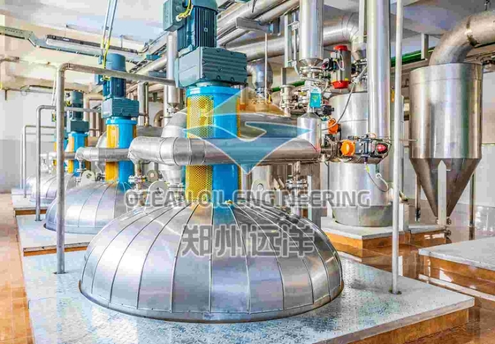 Çay Tohumları Yiyebilir Yağ Rafinerisi Tesisi Sürekli 3 Faz 220V/380V 10-5000 TPD