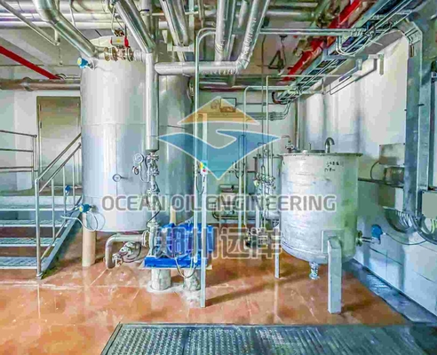 PLC Kontrol Sistemi 200-500TPD Üretimi İçin Yiyebilir Yağ Rafineri Ekipmanı