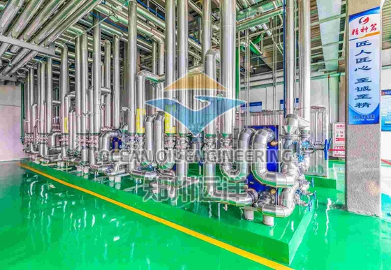 PLC/DCS Kontrol Sistemi ile Tam Otomatik Palmiye Yağı Ön İşleme
