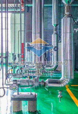 Günde 10-500 ton kapasiteli elektrikli ısıtma biyo dizel ekipmanları