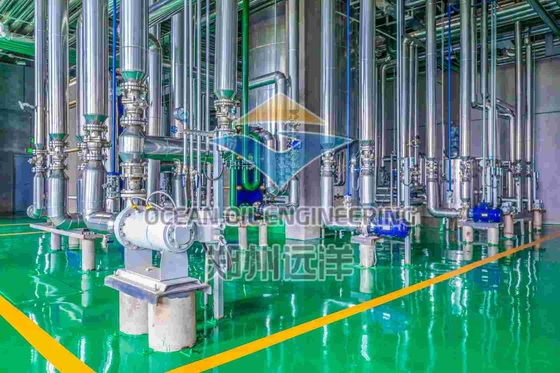 Enerji tasarrufu sağlayan biyo dizel üretim ekipmanları endüstriyel için PLC 380V
