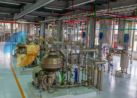 Patentli Teknoloji Yemeklik Yağ Arıtma Ekipmanları 30-1500TPD