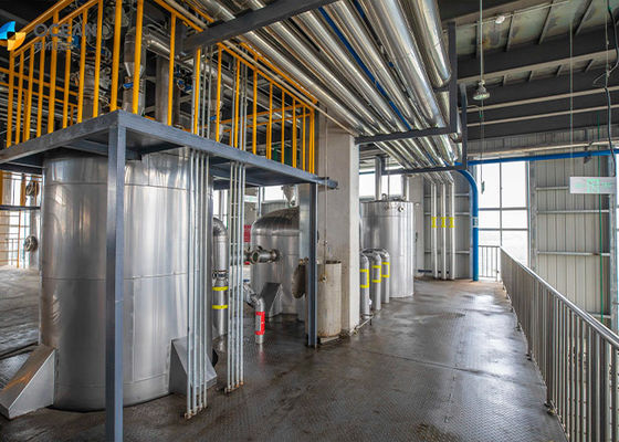 Paslanmaz Çelik Ham Hayvan Yağı Fraksiyonasyon Ekipmanları ISO9001