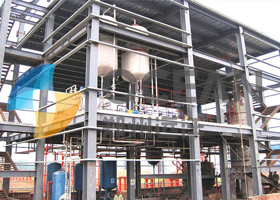 1500 Ton Ham Petrol Yemeklik Yağ Çıkarma Ekipmanları Tam Otomatik