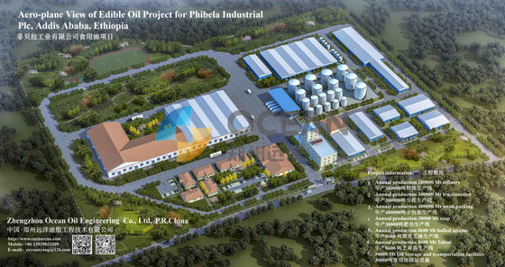 Yağ Mum Alma Yemeklik Yağ Arıtma Ekipmanları 30-1500TPD Enerji Tasarrufu