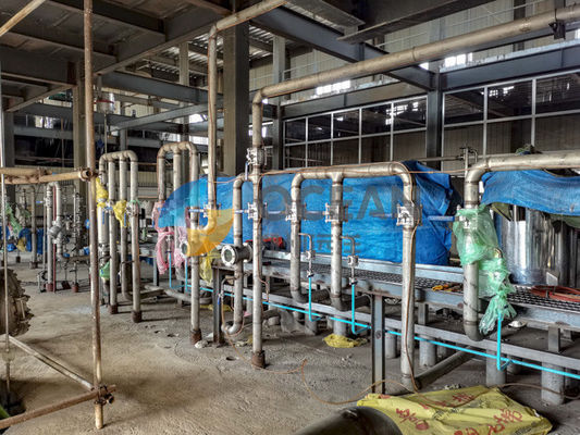 Kolza Yağı Yemeklik Yağ Rafinerisi Tesisi 304 SS Soya Yağı Rafinerisi Tesisi