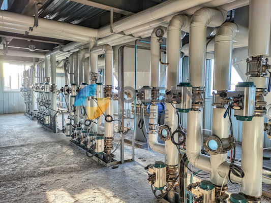 Bitkisel Yağ Sürekli Kimyasal Arıtma Tesisi 10-15000TPD Anahtar Teslim Proje