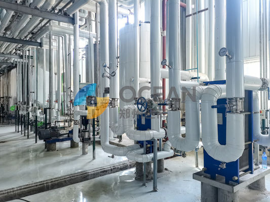 SS Karbon Çelik Ham Petrol Rafinerisi Tesisi Kimyasal Fiziksel Rafinasyon