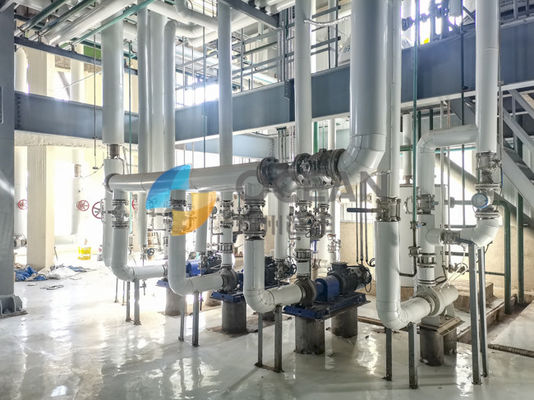 Paslanmaz Çelik Otomatik Yemeklik Yağ Rafinerisi Tesisi 20-500 Ton / Gün