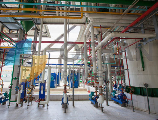 10-1000TPD Yağlı Tohum Pres Tesisi ISO9001 Kolza Yağı Presi Enerji Tasarrufu