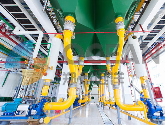 Ayçekirdeği Yağı Üretim Hattı Tam Otomatik 1000 Ton / Gün