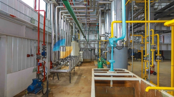 Küçük Ölçekli ZX130 Yemeklik Yağ Yapımı Ekstraksiyon Üretim Hattı Fabrika Kullanımı