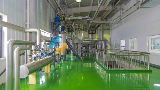 Otomatik Fiberglas Yemeklik Yağ İşleme Ekipmanları 1000TPD Yemeklik Yağ Üretim Hattı