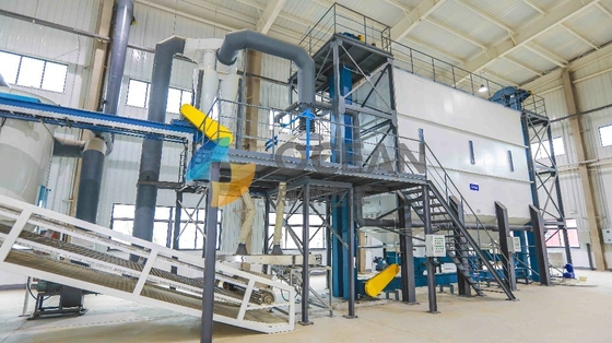 Pişirme Bitkisel Yağ Rafineri Tesisi 1500TPD OEM Enerji Tasarrufu
