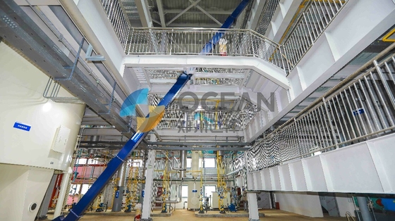 Pişirme Bitkisel Yağ Rafineri Tesisi 1500TPD OEM Enerji Tasarrufu